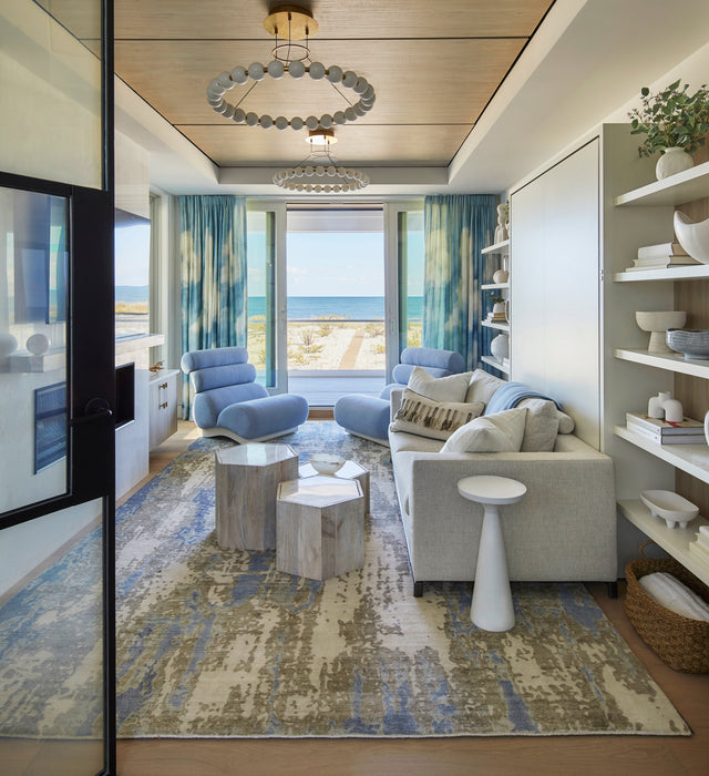 Ocean front Den Space featuring Motorized Tonale Wall Bed