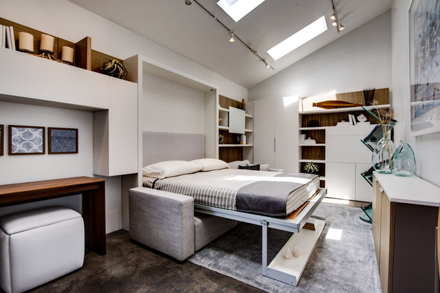 la showroom wall bed sofa