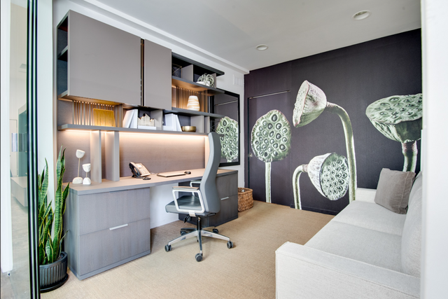 home office in la apartment