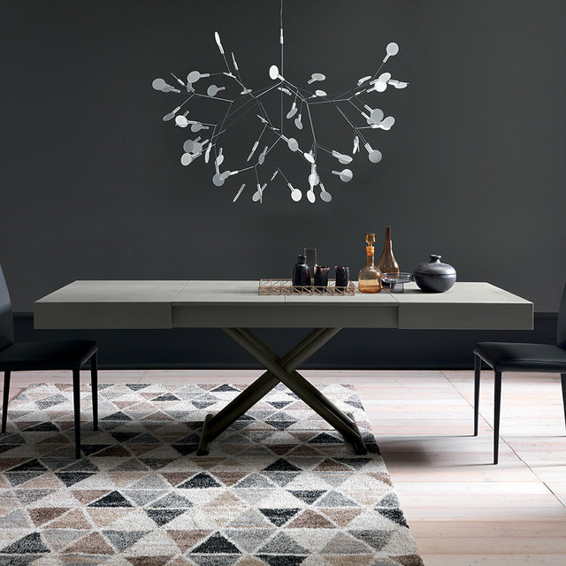 cristallo expanding dining table