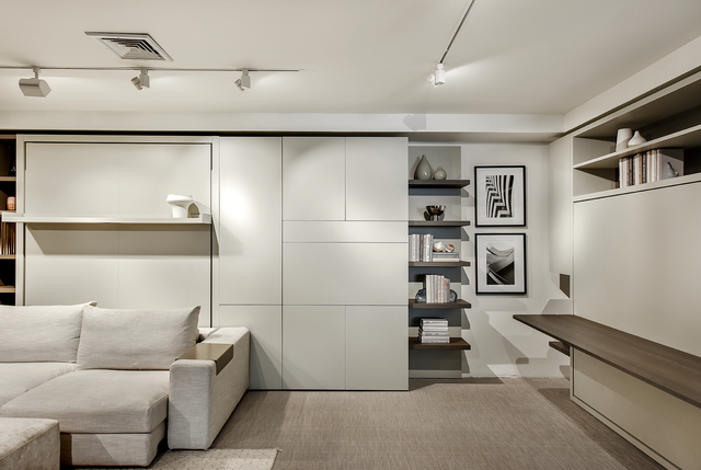 home office in new york showroom