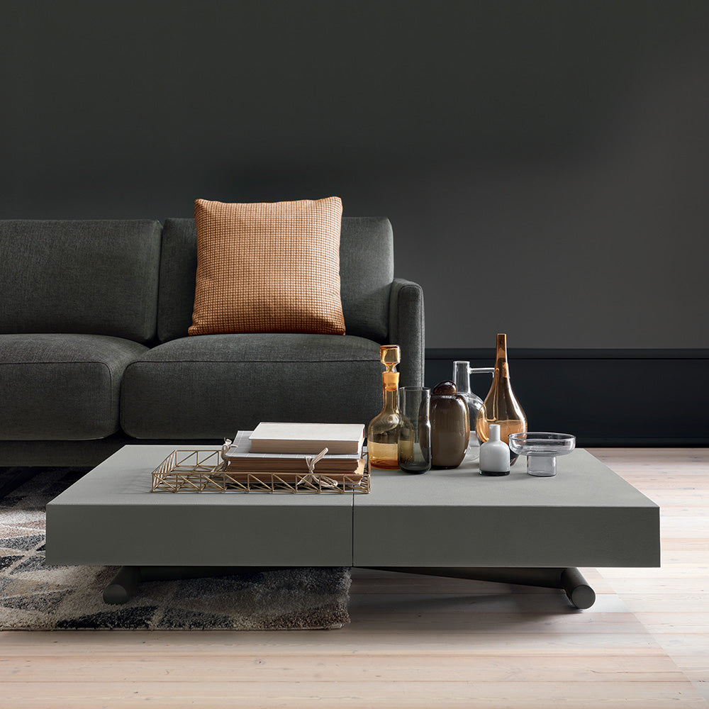 Expandable coffee table on sale to dining table