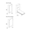 Altea Twin Wall Bed Product Dimensions