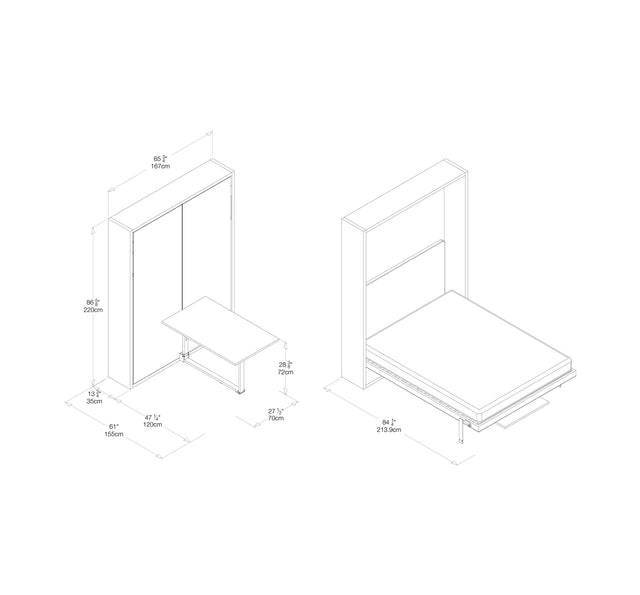 Penelope Dining Product Dimensions