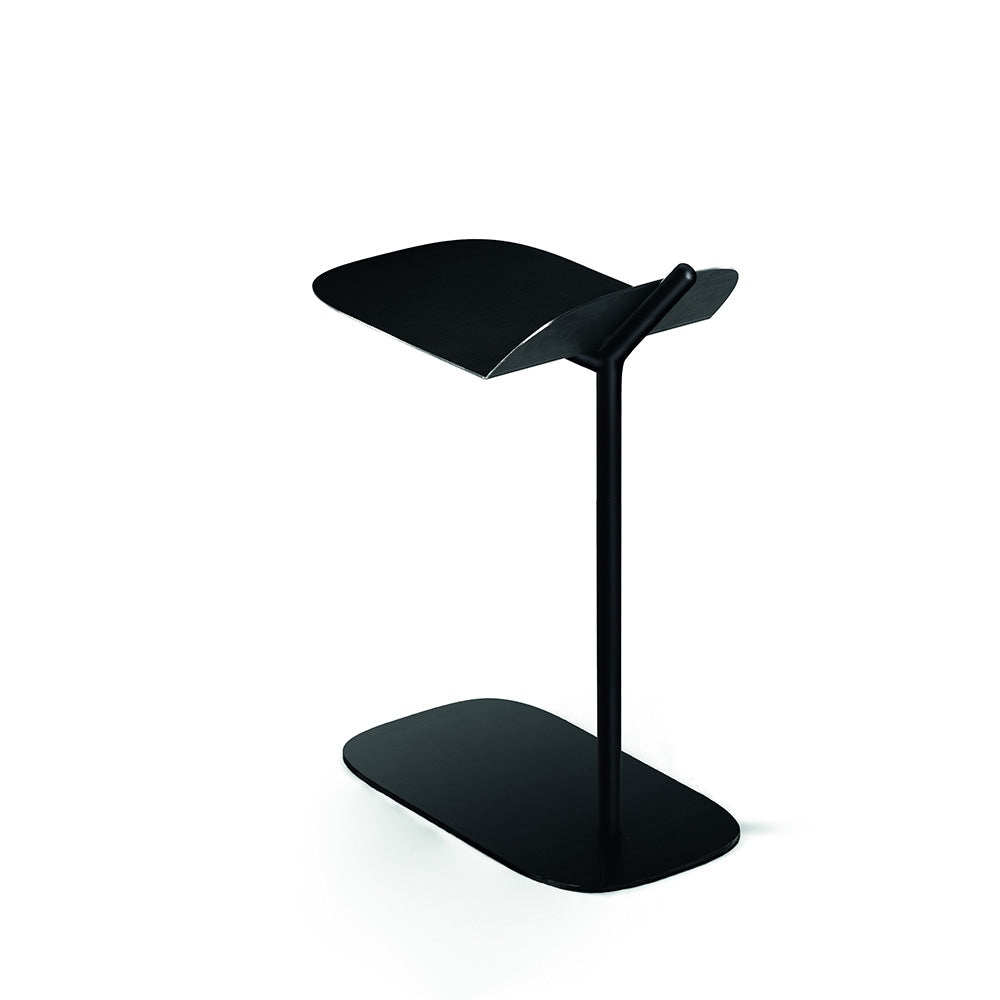 WAM Winged Side Table | Slim Base for Under-Sofa Use