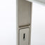 Close-up of the foot hardware on the Penelope queen Murphy bed, showing the durable metal leg mechanism for space saving furniture solutions.